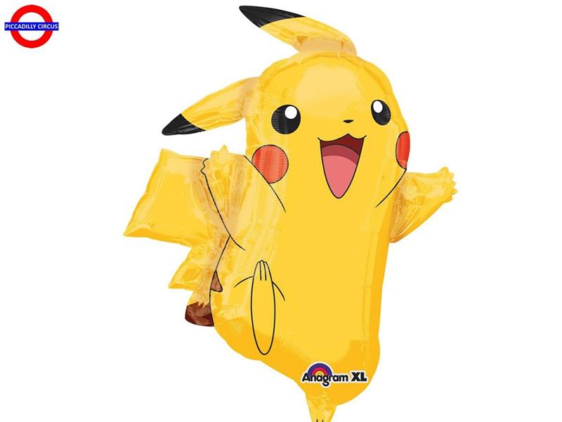  MYLAR POKEMON SUPER SHAPE PIKACHU 30