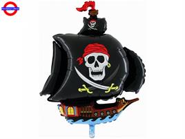 MYLAR PIRATI SUPER SHAPE NAVE PIRATA