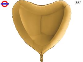 MYLAR CUORE 36 ORO