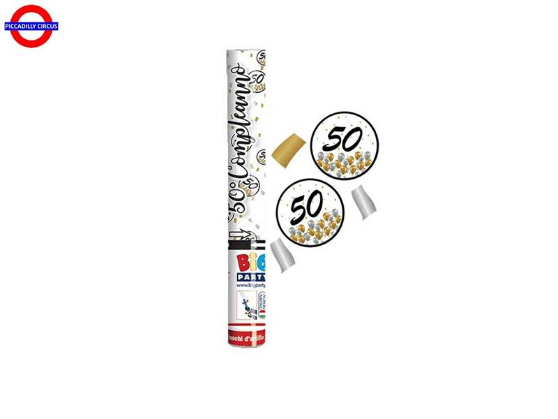 SPARACORIANDOLI STAMPATI 50 ANNI PRESTIGE CM.30