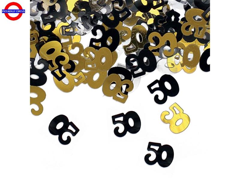 50 ANNI CONFETTI TAVOLA GR.15 PRESTIGE