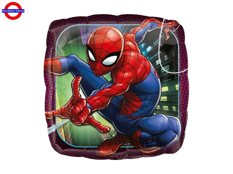  MYLAR SPIDERMAN 18 QUADRATO