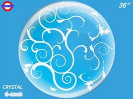 PALLONE DECO B-LOON FILIGREE BIANCA 36/92CM