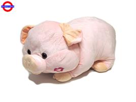 PELUCHE MAIALE BACIO CM.60