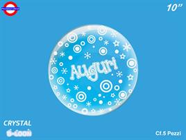 PALLONE DECO B-LOON AUGURI 10/26CM