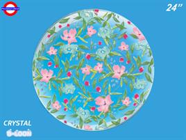 PALLONE DECO B-LOON 24 STAMPA FIORI
