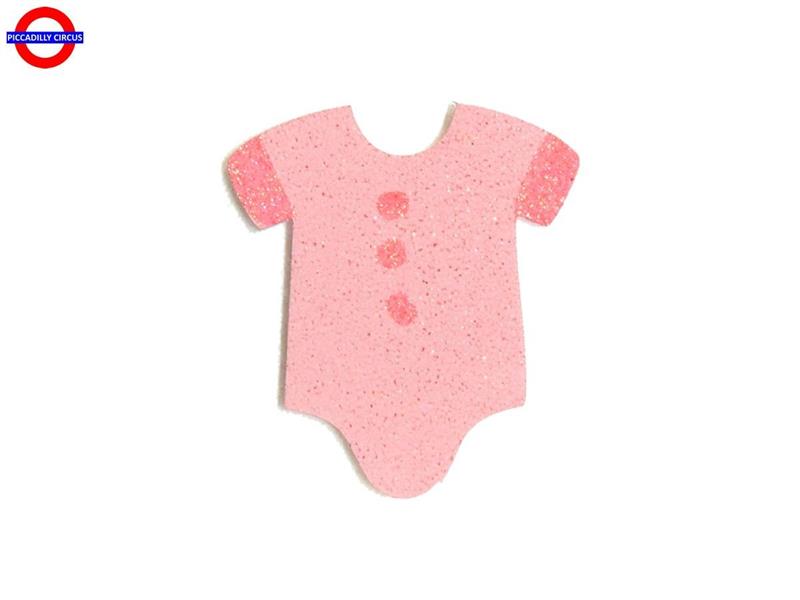 DECO-POLY BODY ROSA GLITTER CM.12