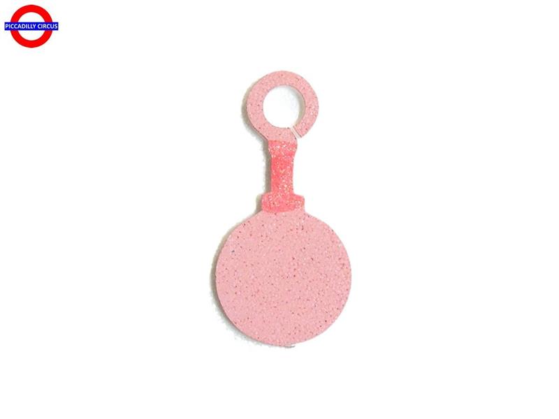 DECO-POLY SONAGLINO ROSA GLITTER CM.12