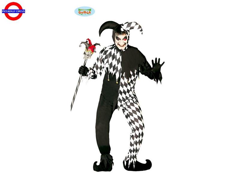 COSTUME JOKER NERO - UOMO TG.L (52-54)