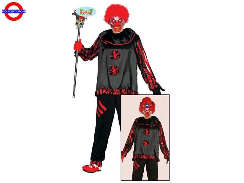 COSTUME CLOWN PAZZO - UOMO TG.L