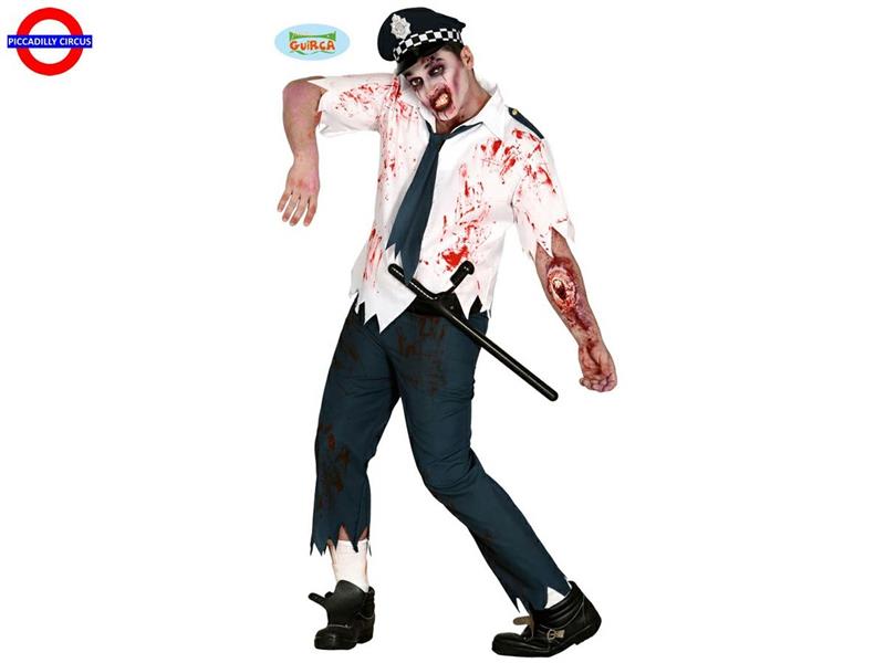 COSTUME POLIZIOTTO ZOMBIE - UOMO TG.L