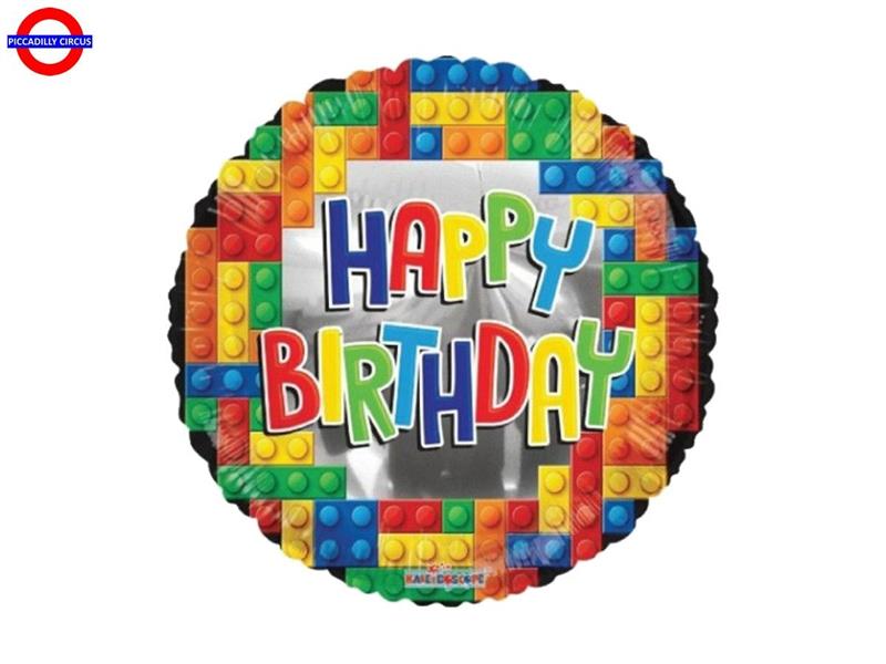 MYLAR LEGO 18 HAPPY BIRTHDAY