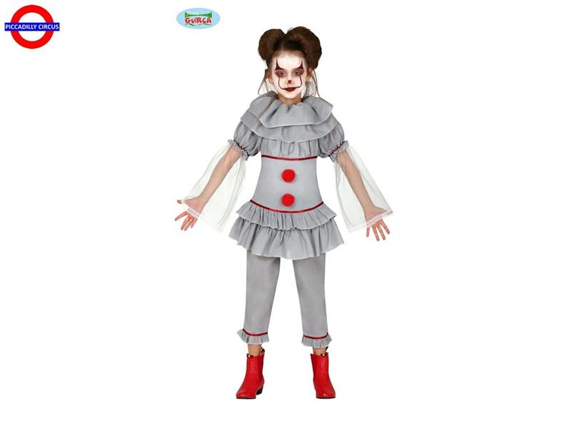 COSTUME CLOWN MALVAGIA - BIMBA 05-06 ANNI