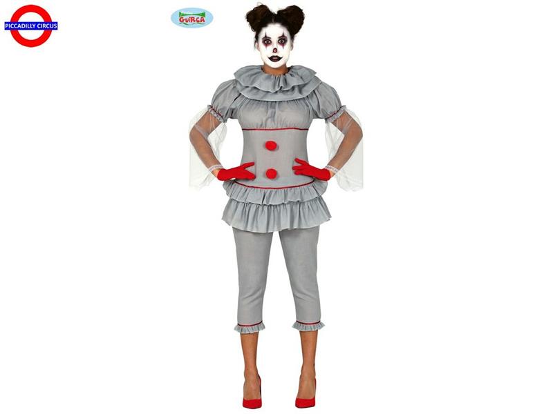 COSTUME CLOWN MALVAGIA - DONNA TG.M (38-40)