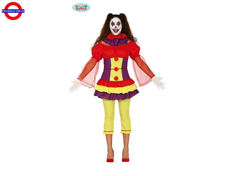 COSTUME CLOWN ASSASSINA - DONNA TG.M (38-40)