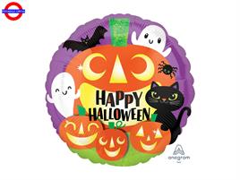 MYLAR 18 HAPPY HALLOWEEN