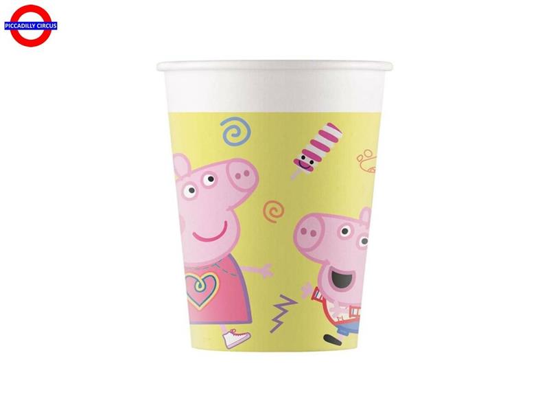  PEPPA PIG 8 BICCHIERI 200CC