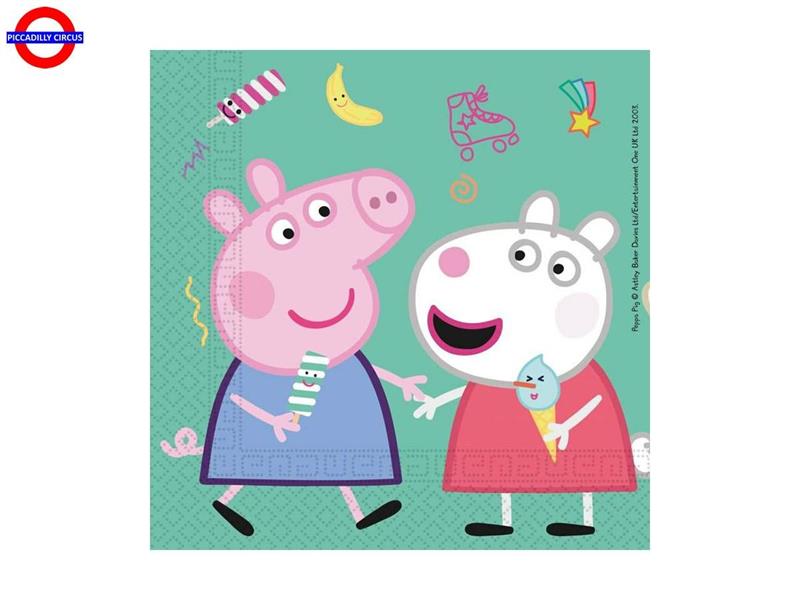  PEPPA PIG 20 TOVAGLIOLI 33X33