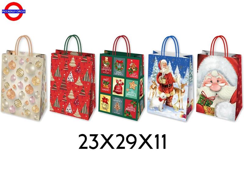 SHOPPER NATALE 23X29X11 5 ASS.