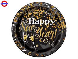TAVOLA GLITTERING NEW YEAR 8 PIATTI D.23