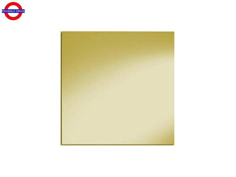 QUADRO SPECCHIO ORO CM.25 sottopiatto-centro tavola