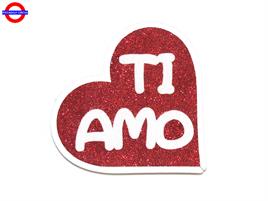 POLY AMORE - CUORE TI AMO CM.25