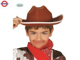  CAPPELLO BABY COW BOY MARRONE
