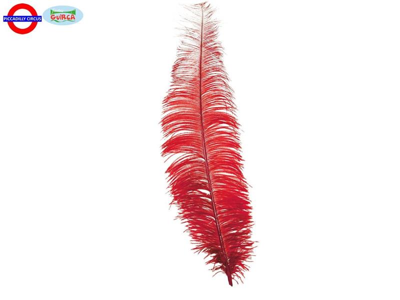 PIUME STRUZZO CM.40 ROSSE