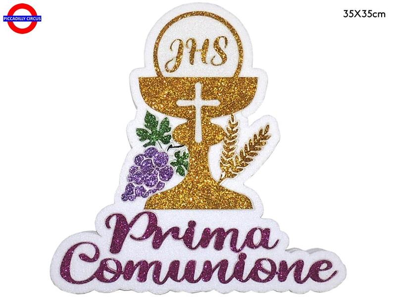 POLY COMUNIONE - PRIMA COMUNIONE FUXIA CM.35X33