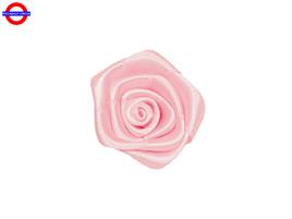 DECORAZIONI ROSA RASO ROSA CM 2.5