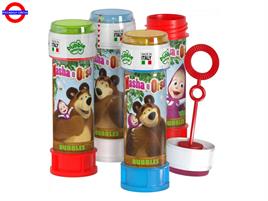 BOLLE DI SAPONE MASHA E ORSO