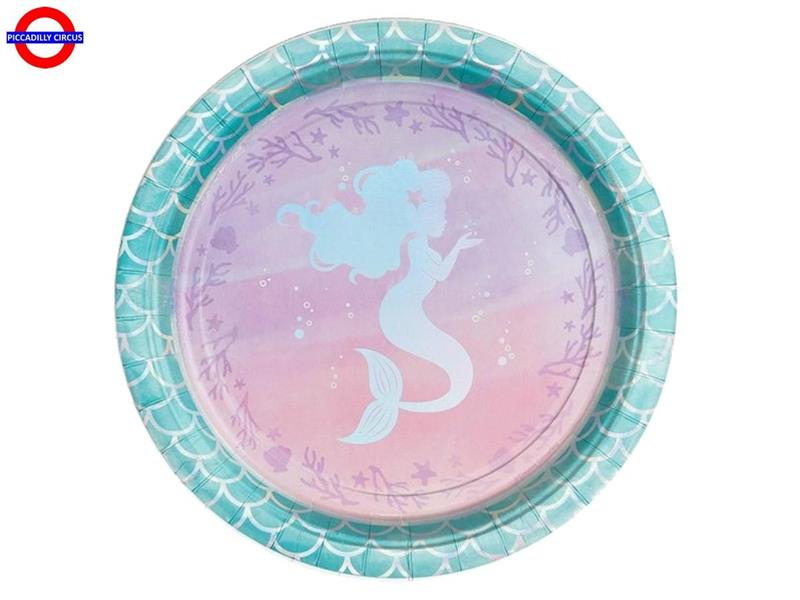 SIRENA - MERMAID SHINE 8 PIATTI D.23