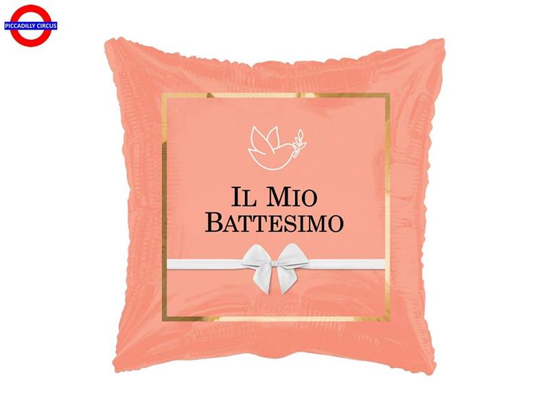 MYLAR BATTESIMO 18 CHIC ROSA