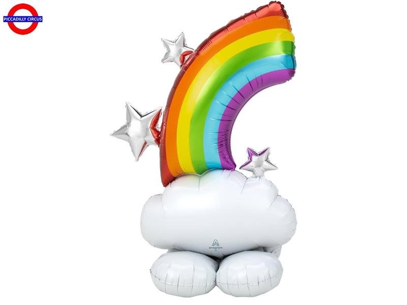 MYLAR AIR LOONZ RAINBOW CM.91X132