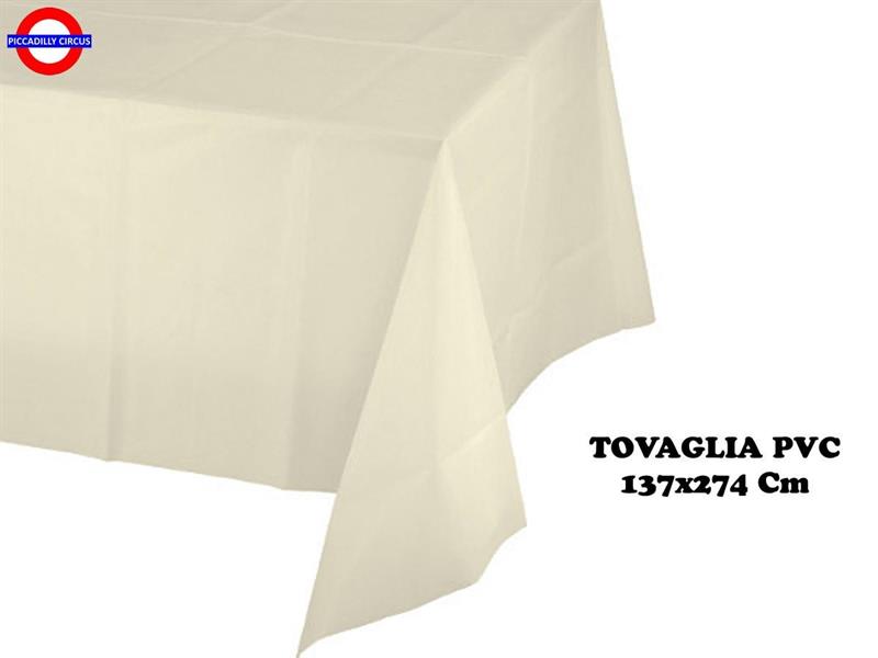 TOVAGLIA PVC AVORIO 137X274 CM