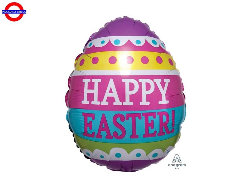 MYLAR PASQUA 18 UOVO HAPPY EASTER