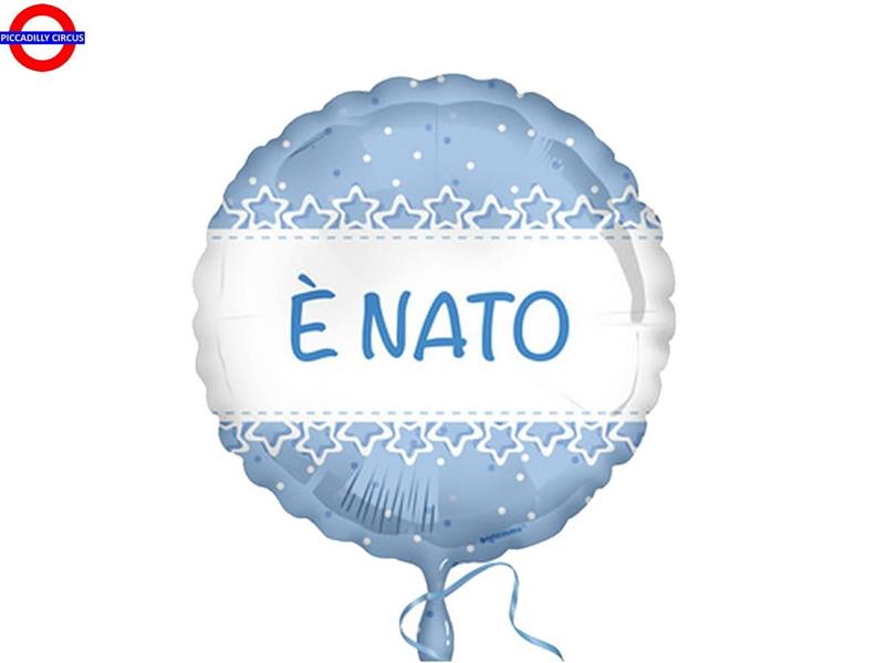 MYLAR NASCITA 18 E' NATO STELLINE
