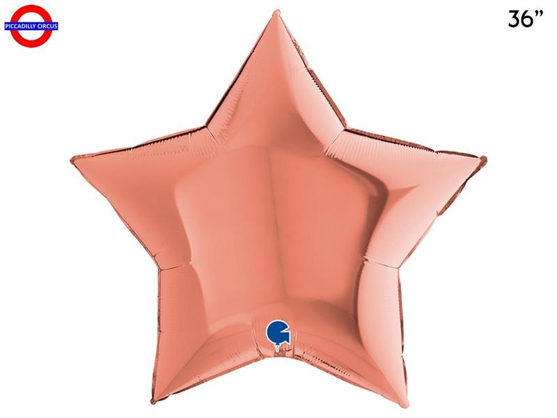 MYLAR STELLA 36 ROSE GOLD
