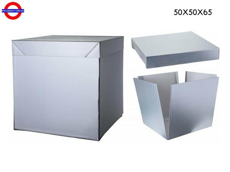 BOX SURPRISE 50X50X65 ARGENTO