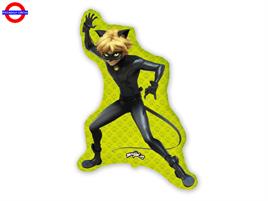  MYLAR MIRACULOUS CAT NOIR SUPER SHAPE 35