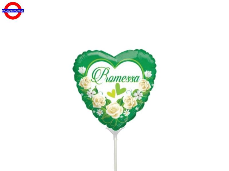 MYLAR PROMESSA MINI SHAPE CUORE