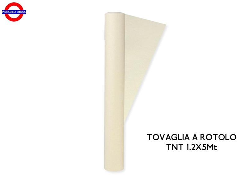 TOVAGLIA TNT A ROTOLO 1.2X5 M AVORIO