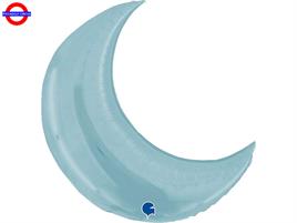 MYLAR LUNA 36 CELESTE