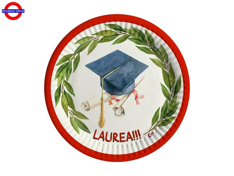 LAUREA CLASS 8 PIATTI D.20 COMPOSTABILI