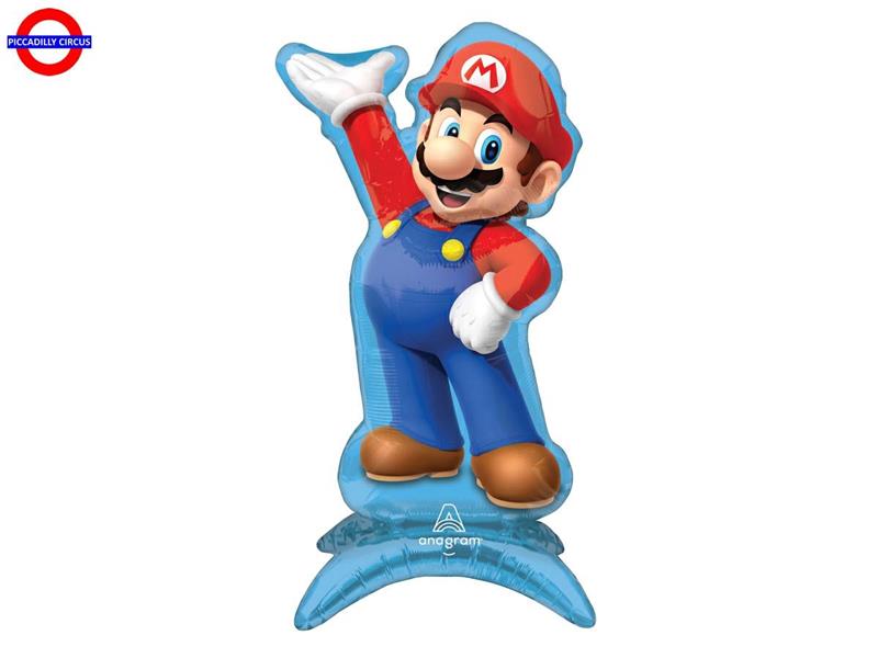  MYLAR SUPER MARIO AIR FILLED 13X26