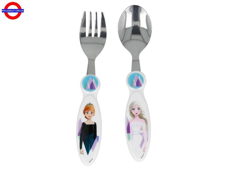 SET 2 POSATE ACCIAIO FROZEN II