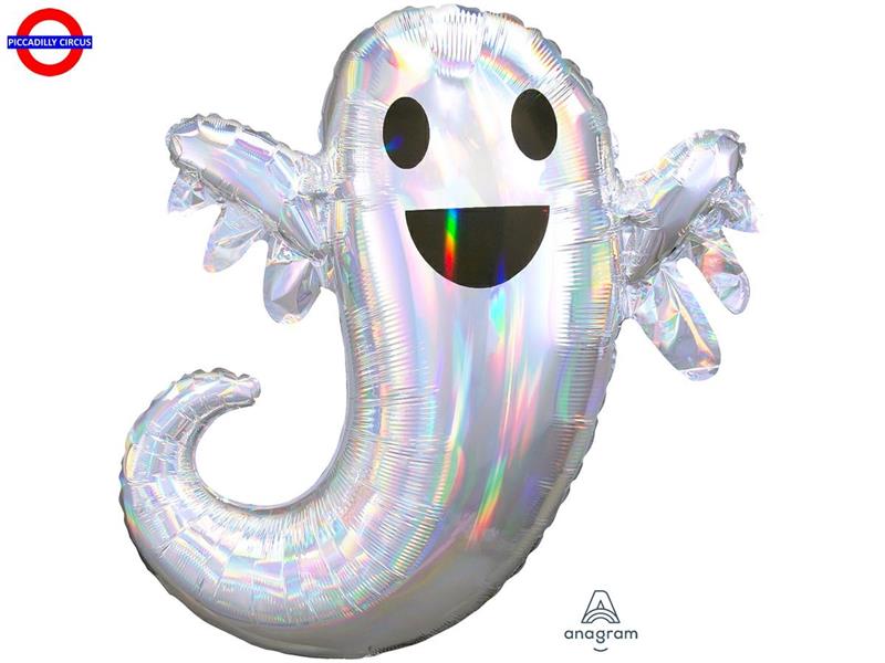 MYLAR SUPER SHAPE FANTASMA IRIDESCENTE 28