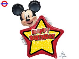  MYLAR MICKEY SUPER SHAPE PERSONALIZZABILE NEW