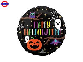 MYLAR 18 HAPPY HALLOWEEN