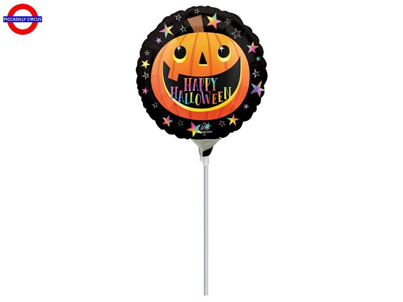 MYLAR MINI SHAPE ZUCCA HAPPY HALLOWEEN